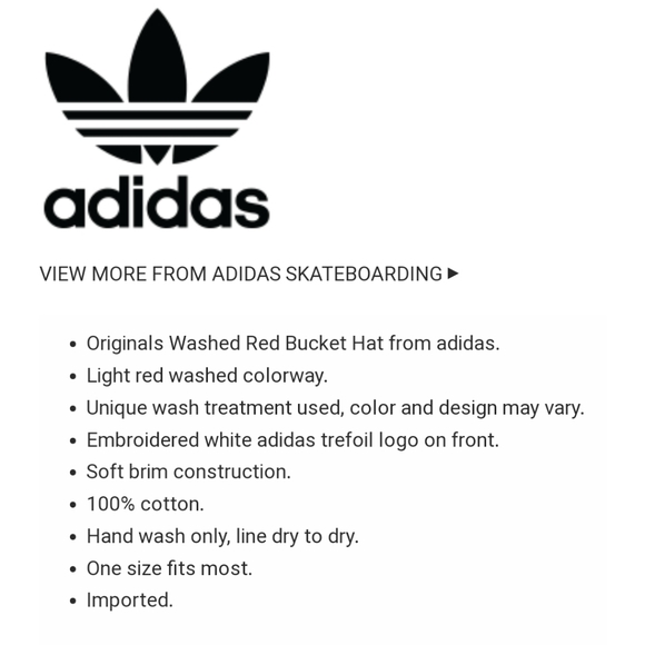 NWT Unisex Adidas Bucket Hat - Picture 7 of 7